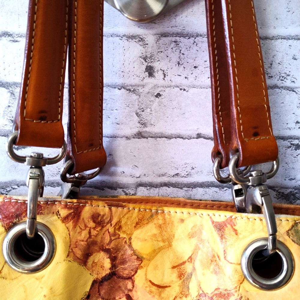Maurizio Taiuti Printed Leather Tote - Picture 5 of 9